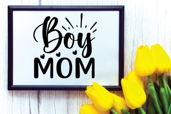 Boy Mom SVG: Crafts & Graphics for Branding