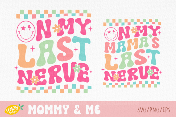 Mom and Me Matching SVG: Graphics for Crafts & Branding