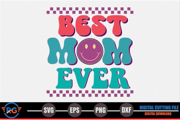 Retro Family Graphics for Mom Crafts